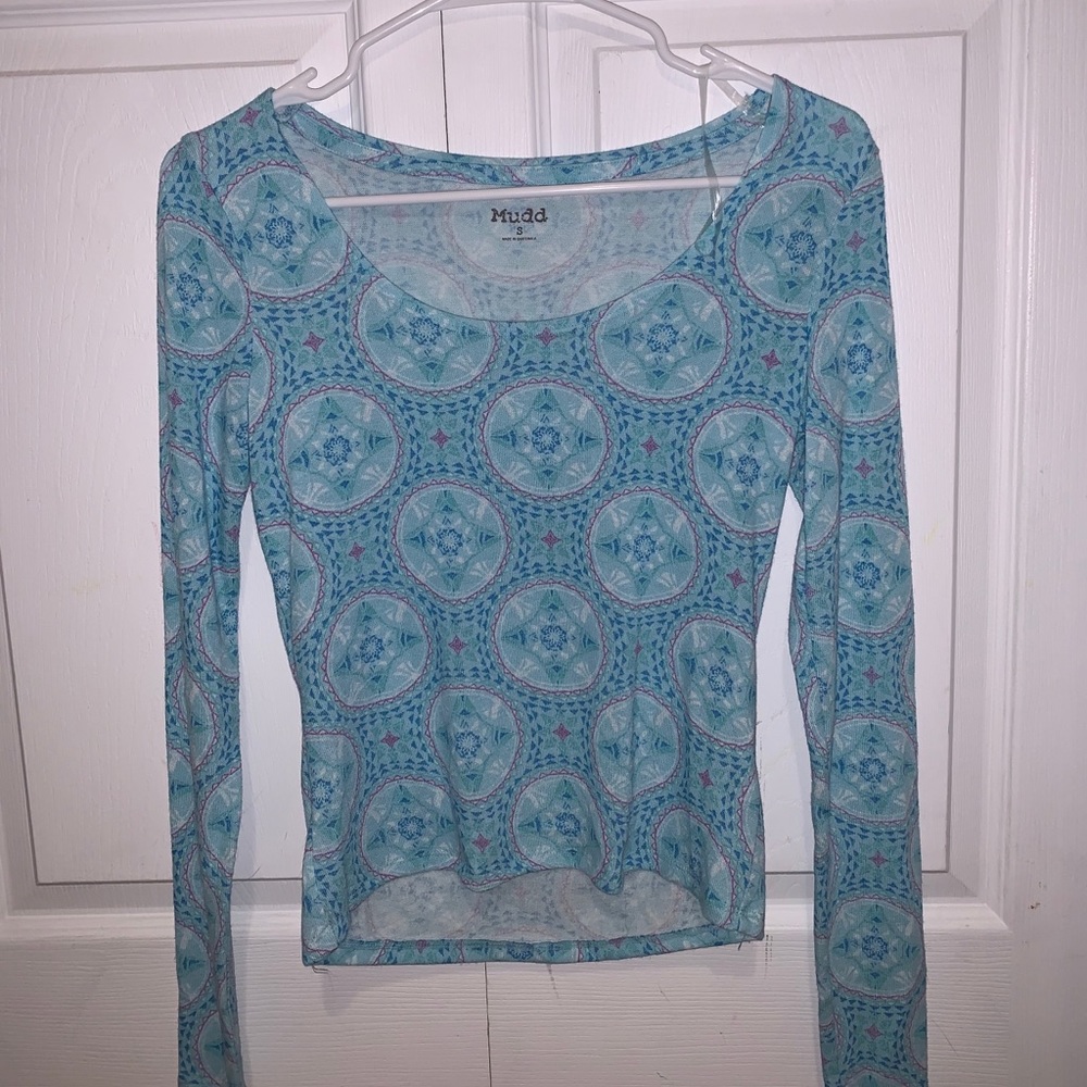 Mudd Blue Long Sleeve Shirt
